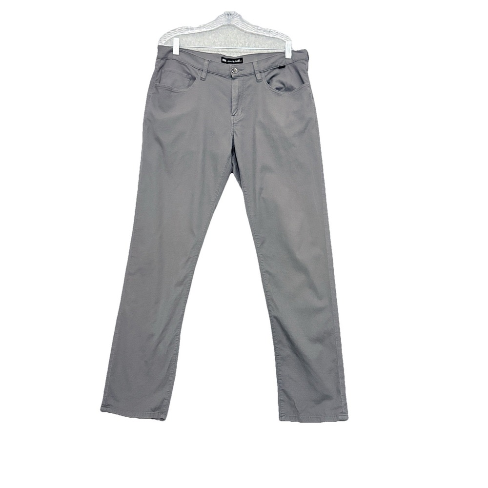 Travis Mathew Pants Men 36** Gray Open to Close Performance Golf‎ Performance